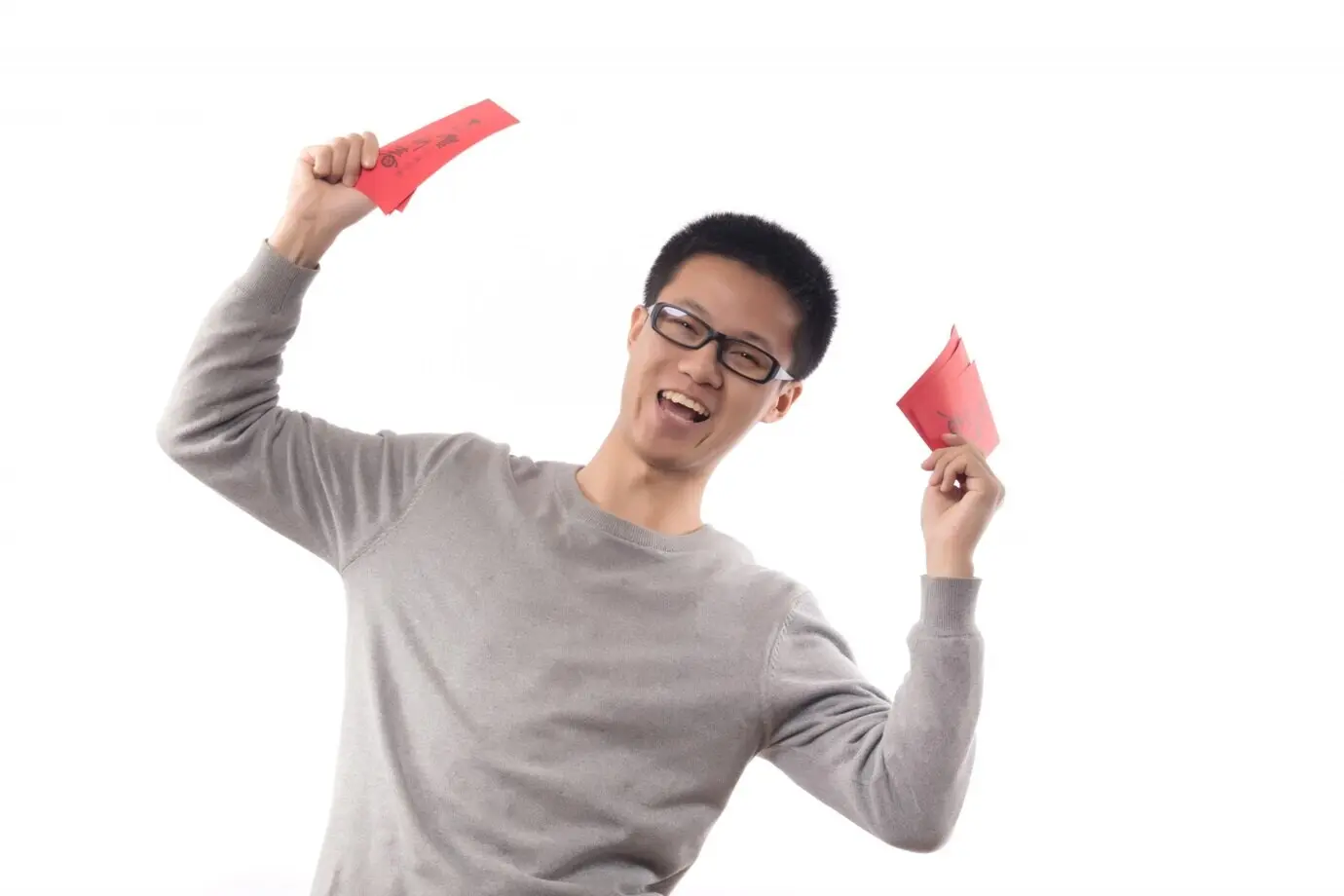 рука, счастливый мандарин, новое процветание